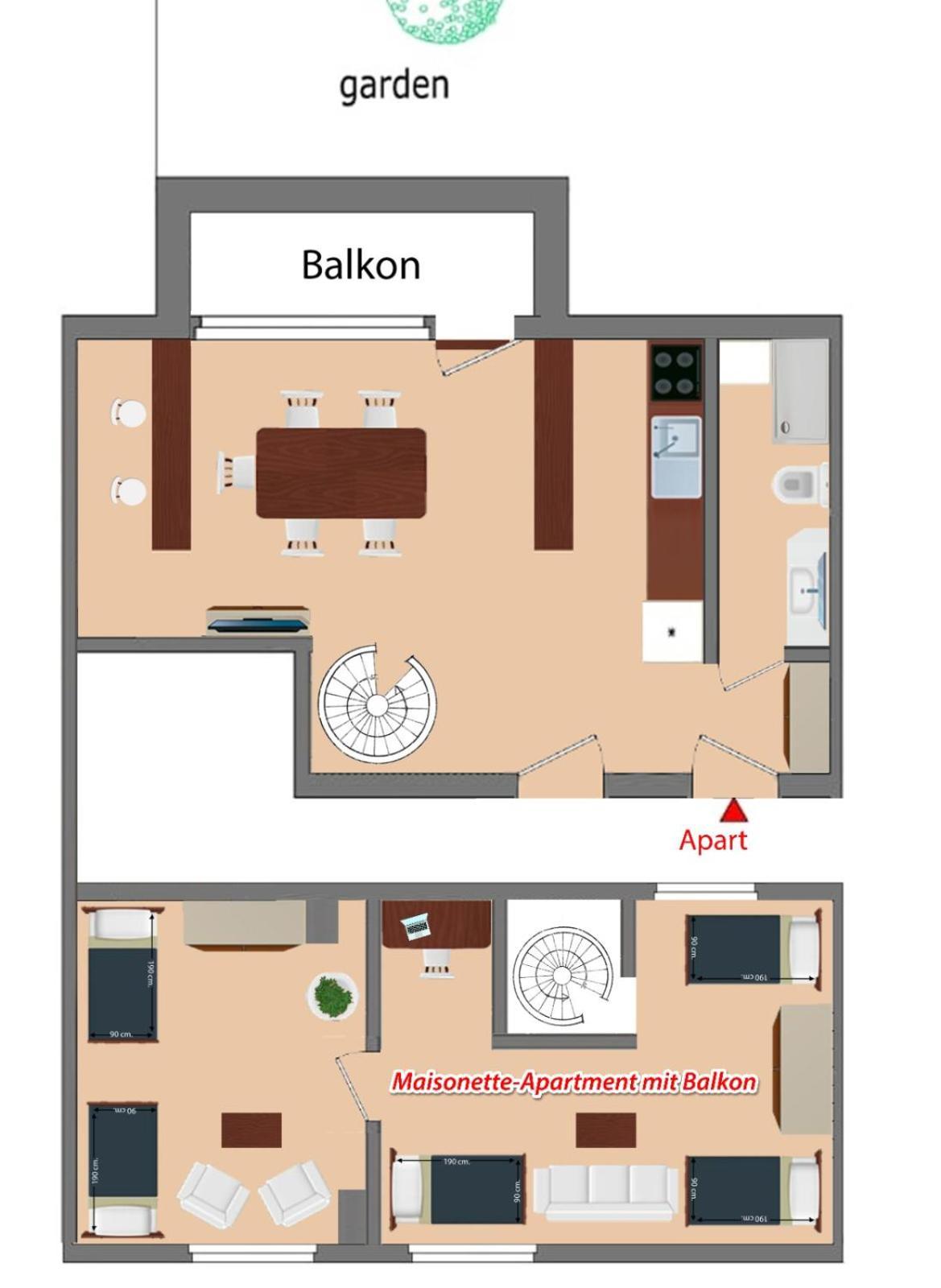 Golden Apartments Эссен Экстерьер фото